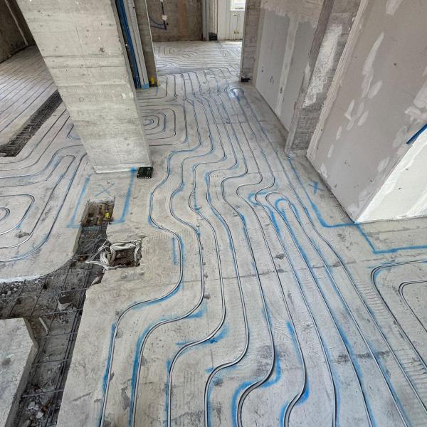 Fussbodenheizung-Fräsen